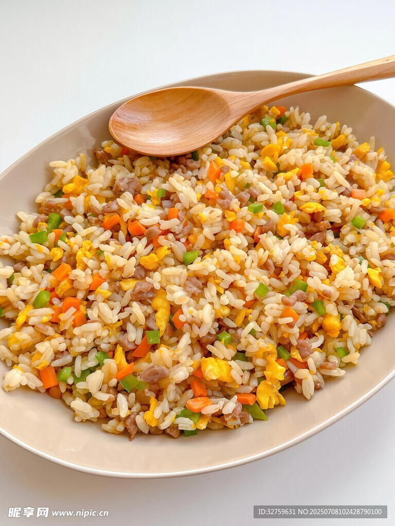 美味多彩蔬菜炒饭