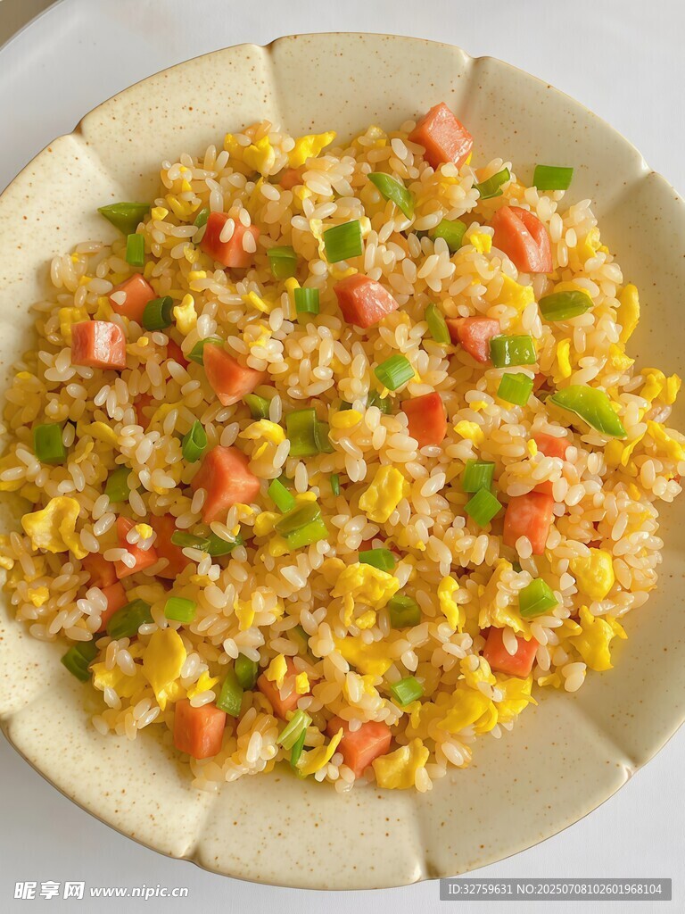 美味多彩蔬菜炒饭
