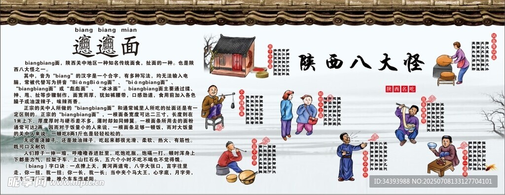陕西八大怪