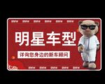 明星车型车顶牌
