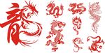 矢量龙纹