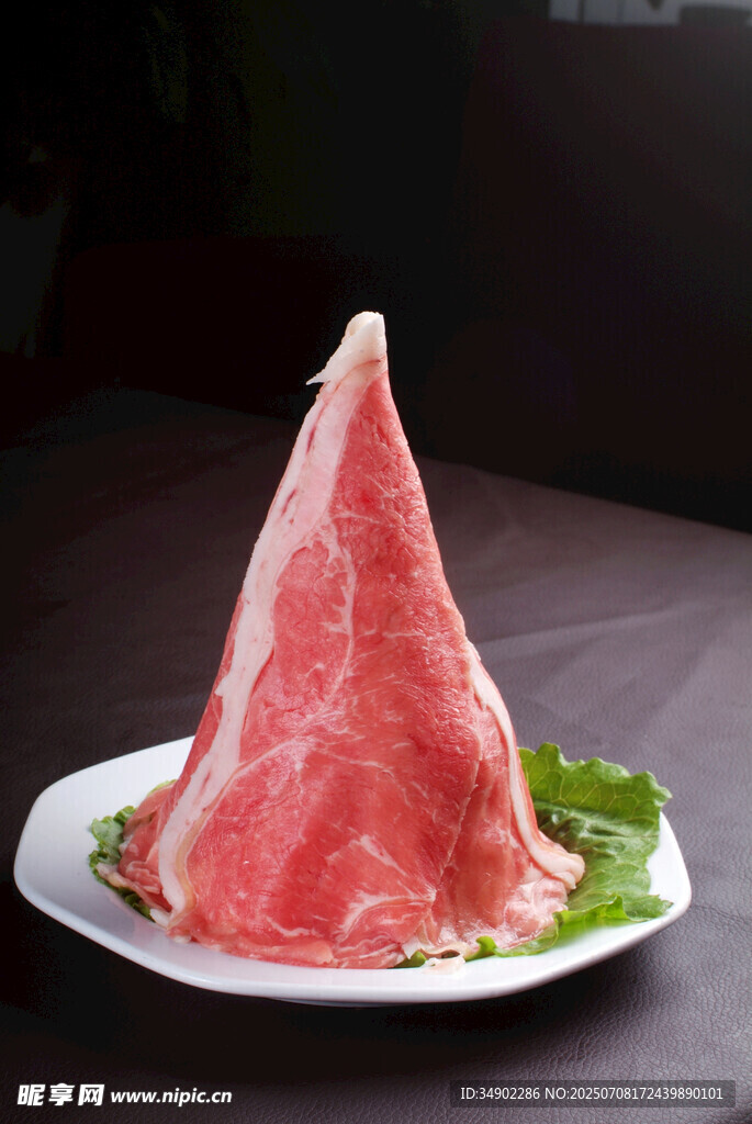 新鲜牛肉片