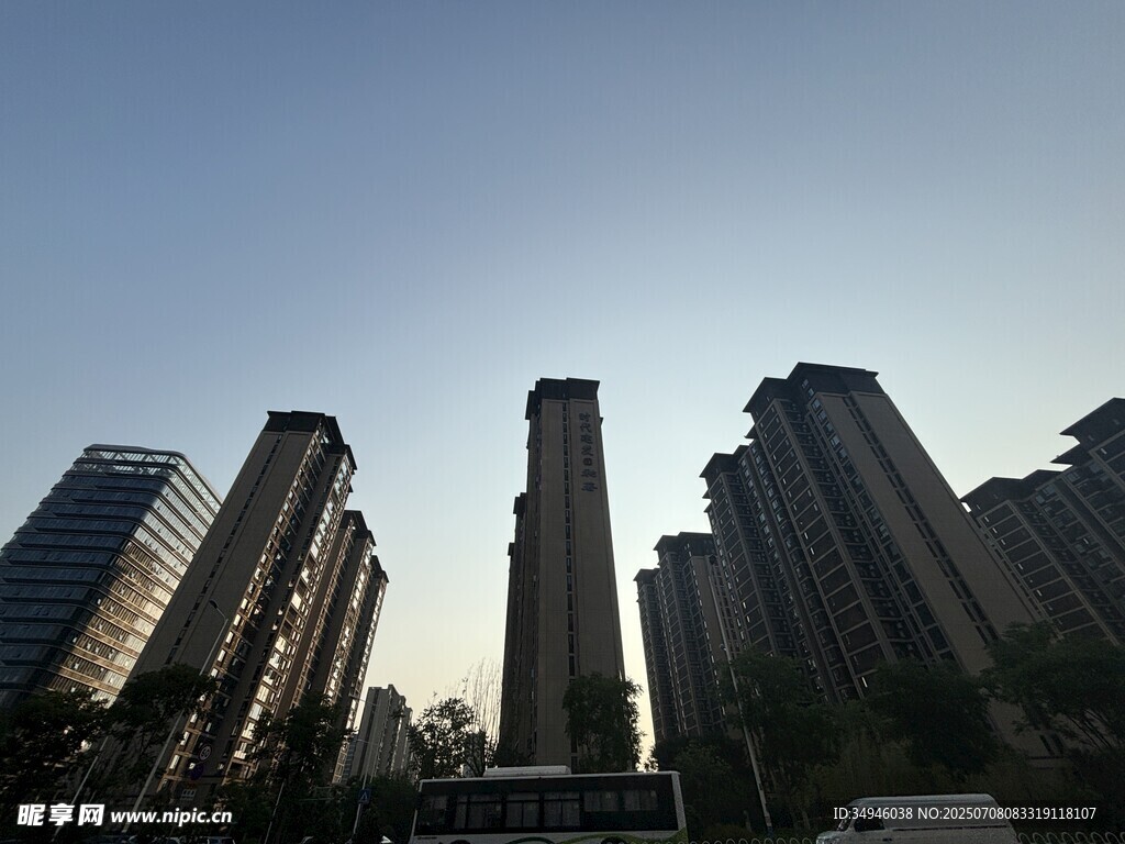 城市高楼景观