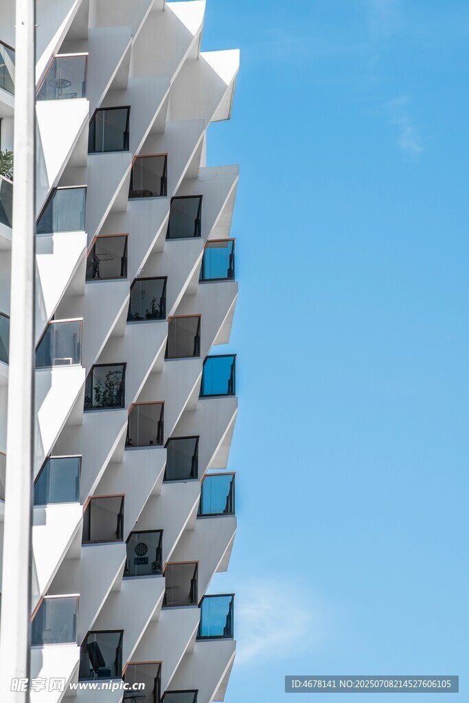 现代几何风格建筑外观