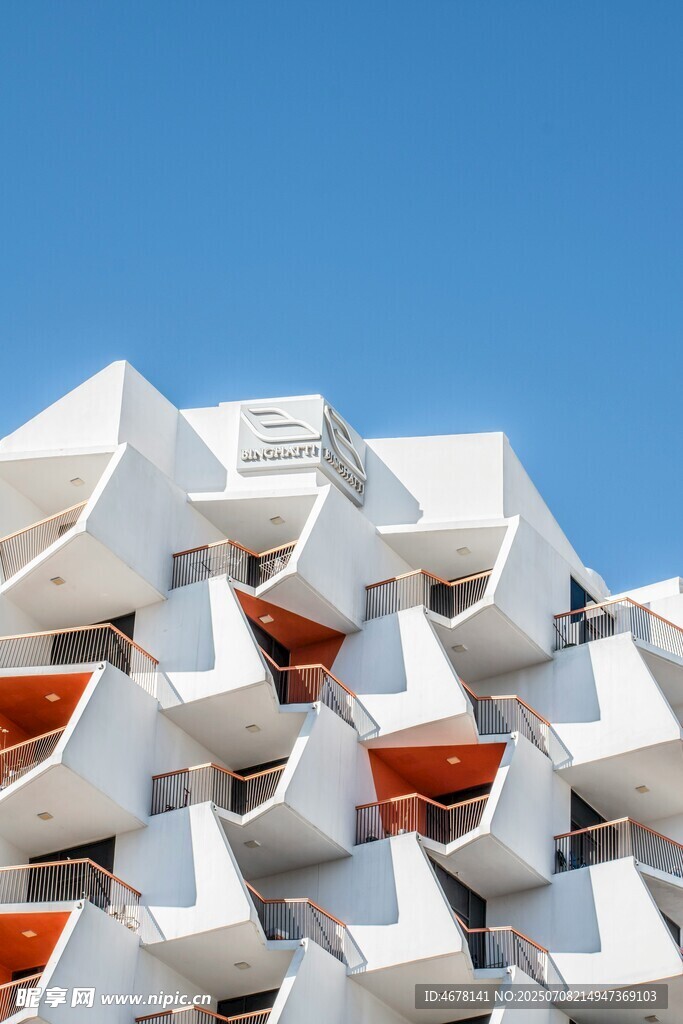 现代几何风格创意建筑外观