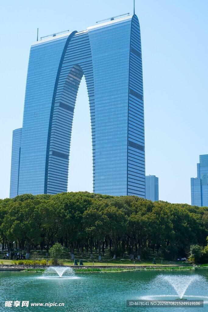 苏州东方之门城市景观