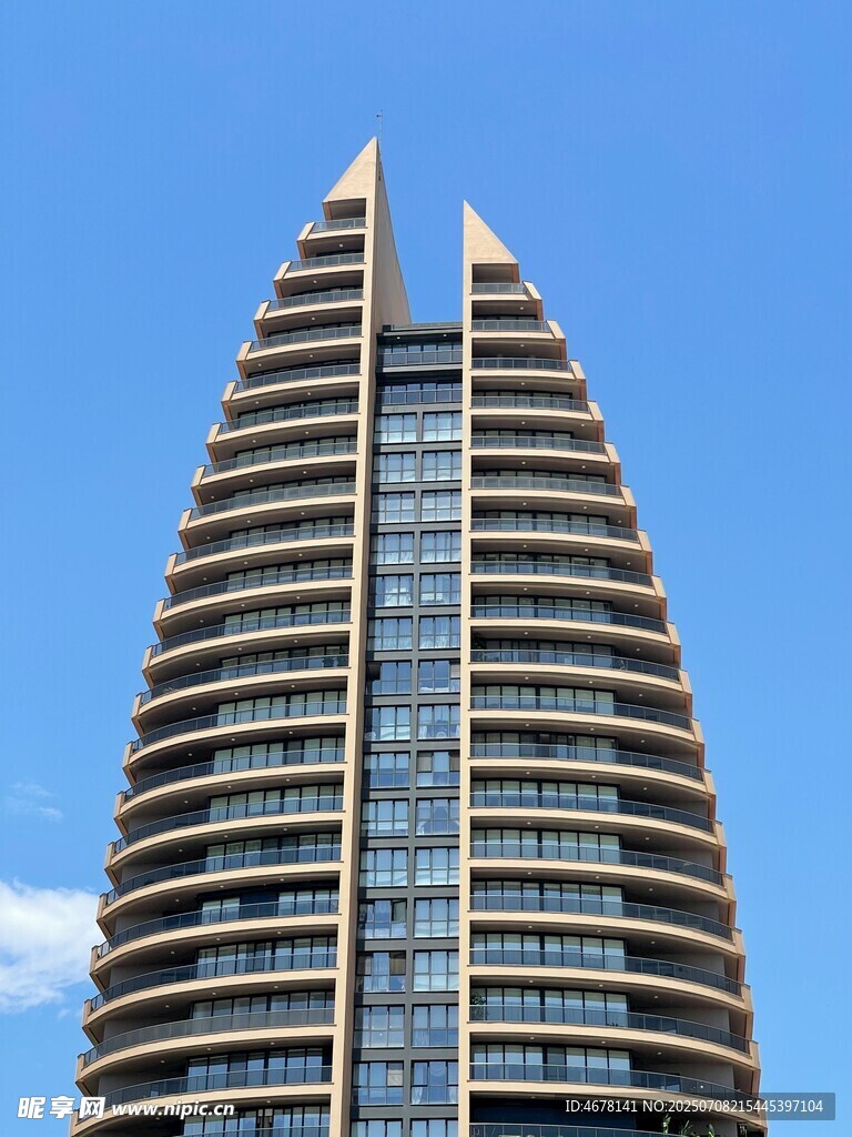 独特造型的摩天大楼