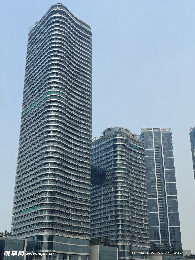 现代都市摩天大楼景观