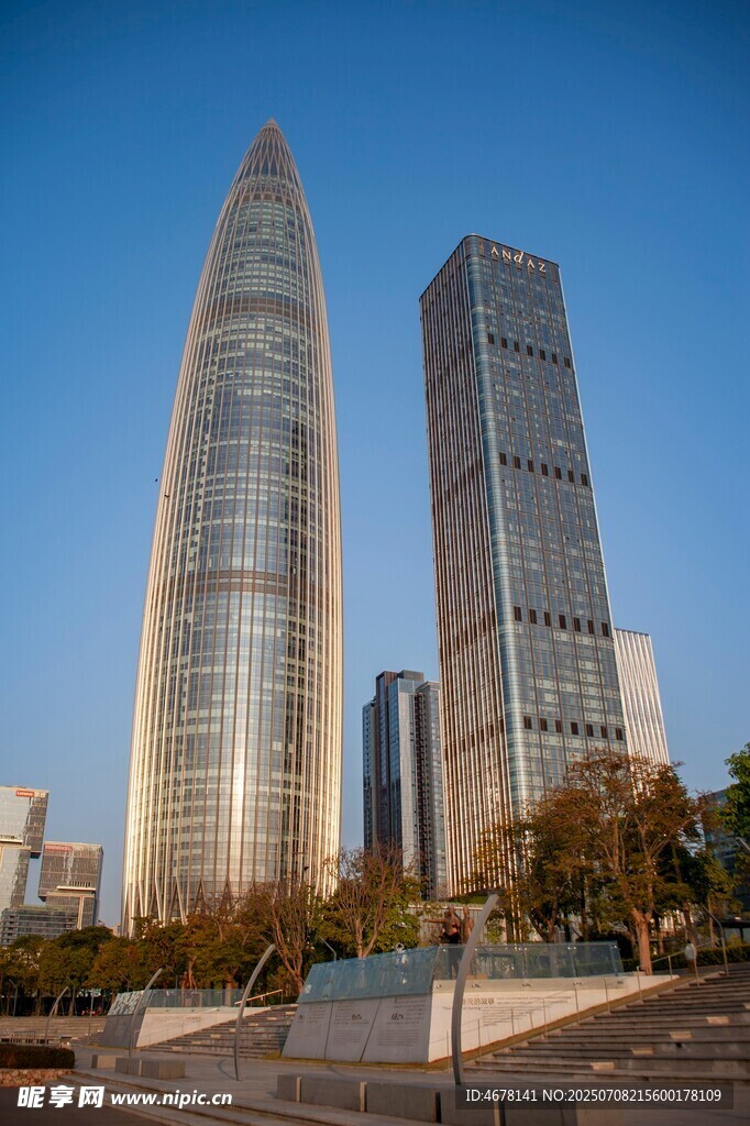深圳地标摩天大楼景观