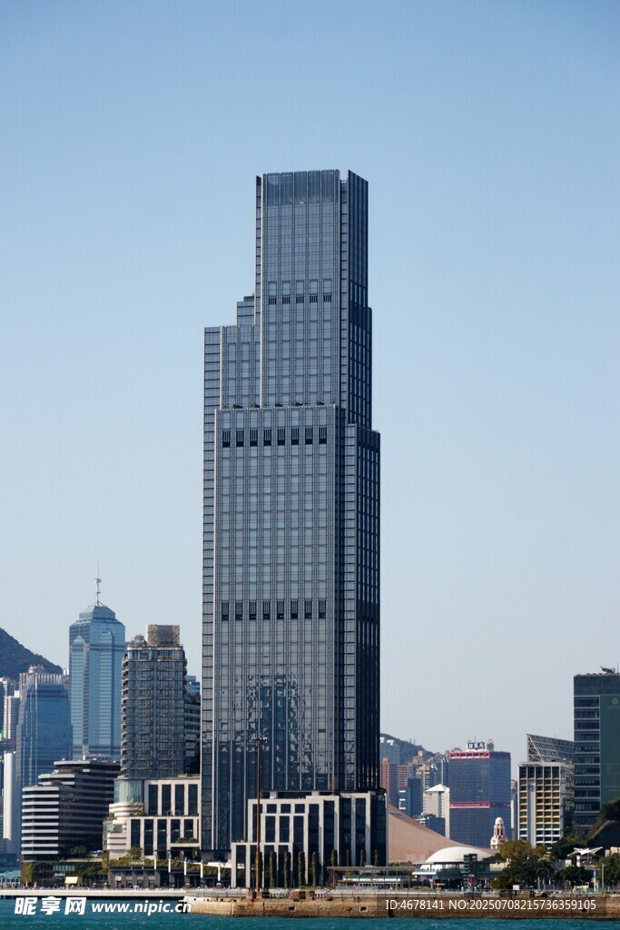 现代都市摩天大楼景观