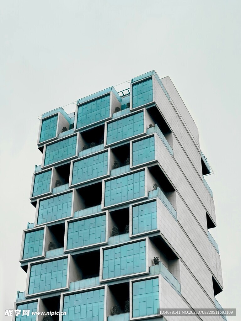 现代风格几何造型高楼