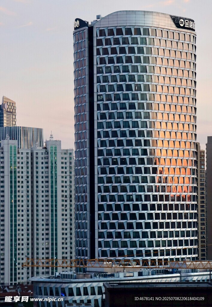 现代都市摩天大楼景观
