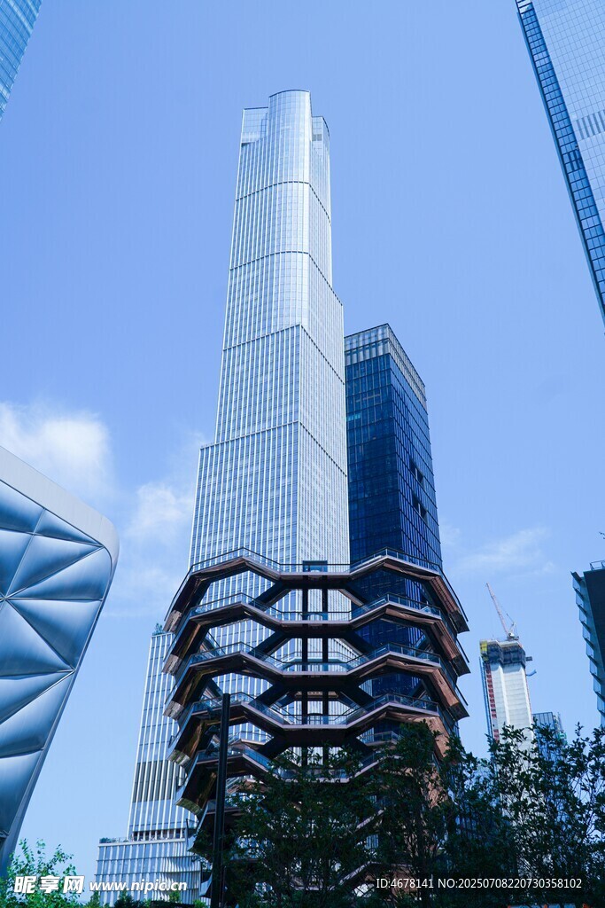 纽约高楼与独特建筑景观