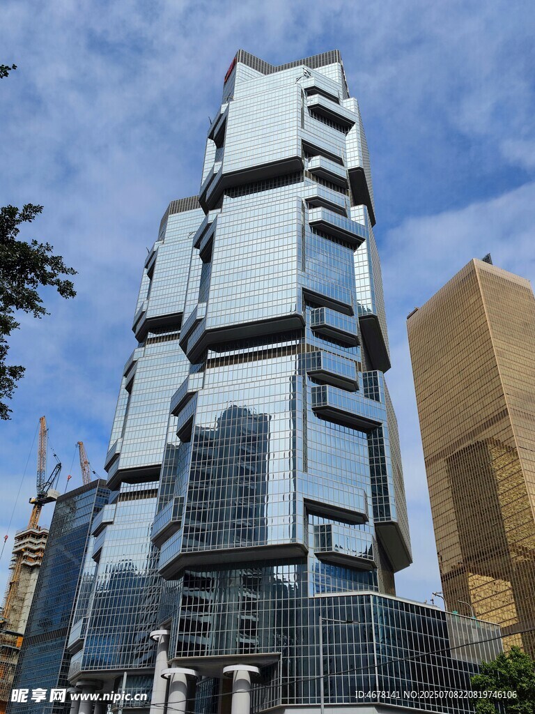现代风格独特高楼建筑