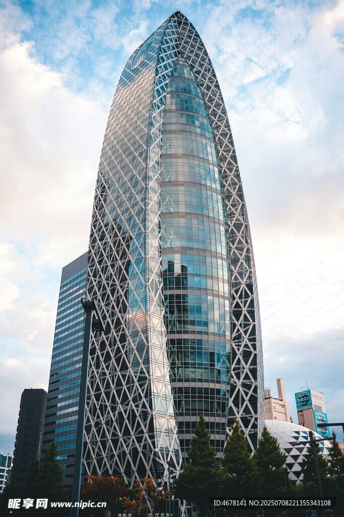 现代摩天大楼外观景观
