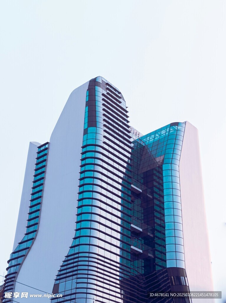 现代摩天大楼建筑景观