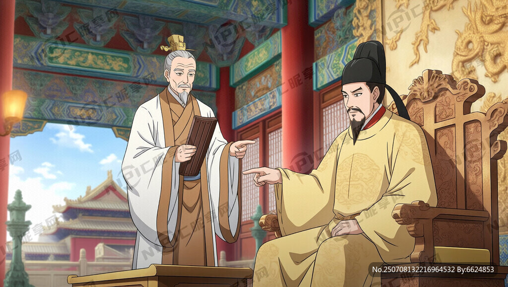 手绘画 动漫风格 虚构人物