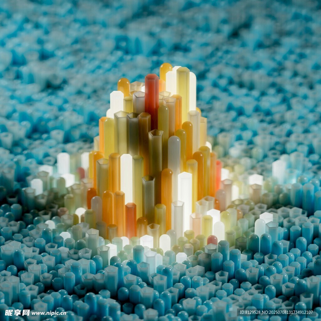 微观晶体结构奇观