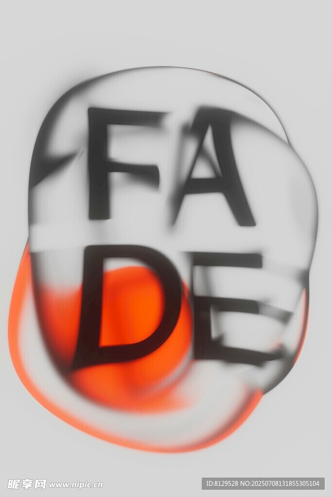 渐变艺术字FADE