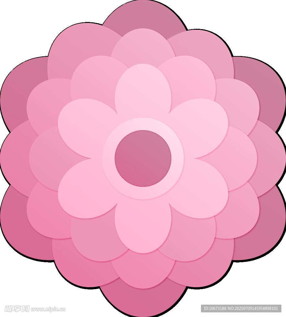 粉色花朵图标