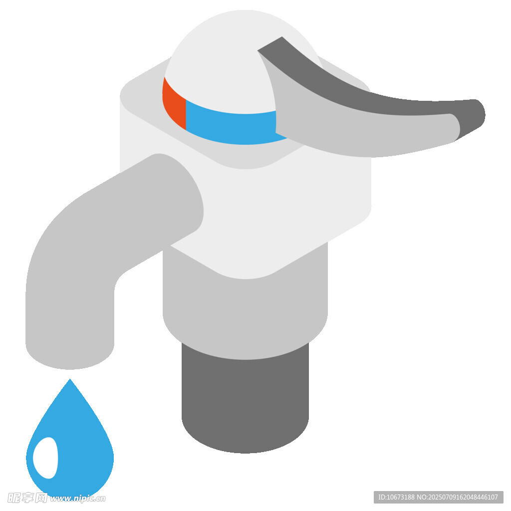 水龙头滴水图标
