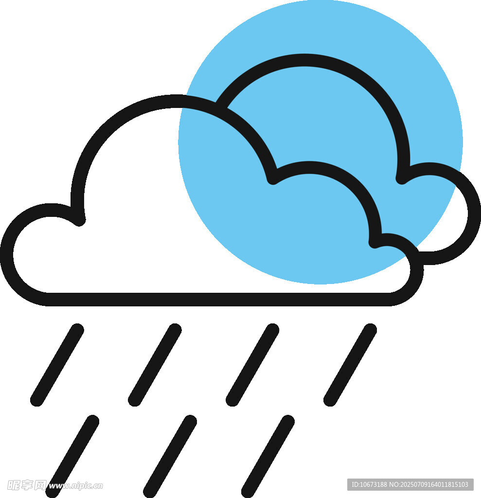 雨天图标