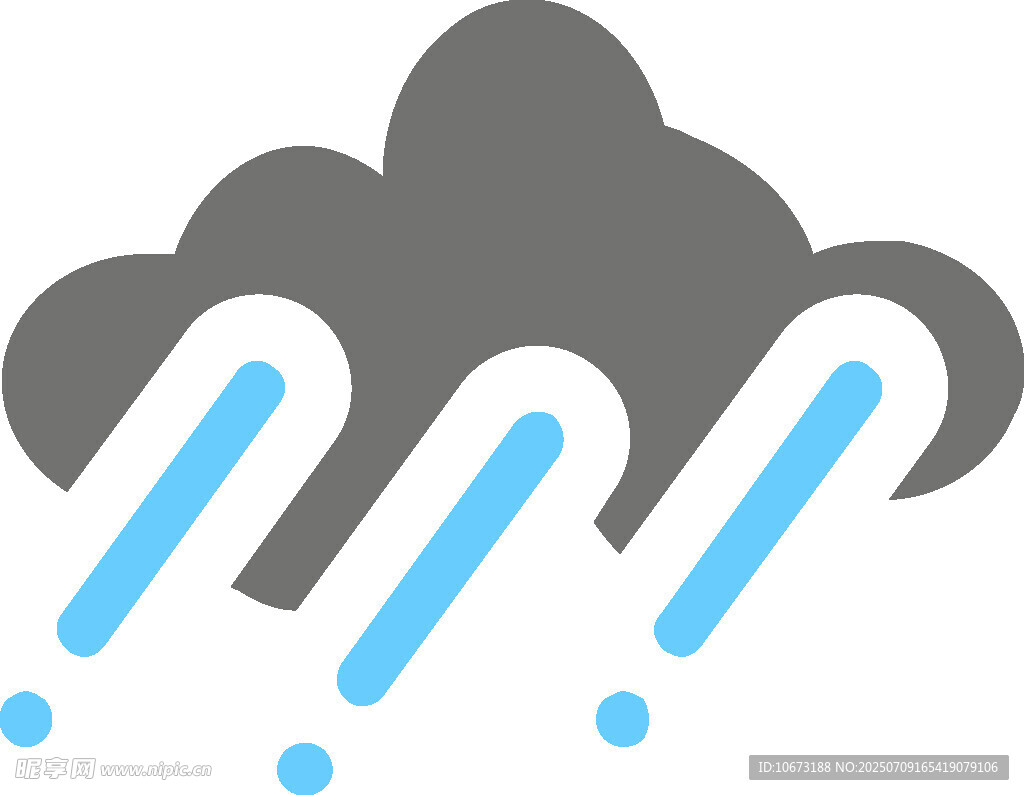 雨云图标