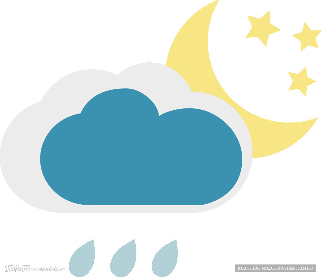 雨夜图标