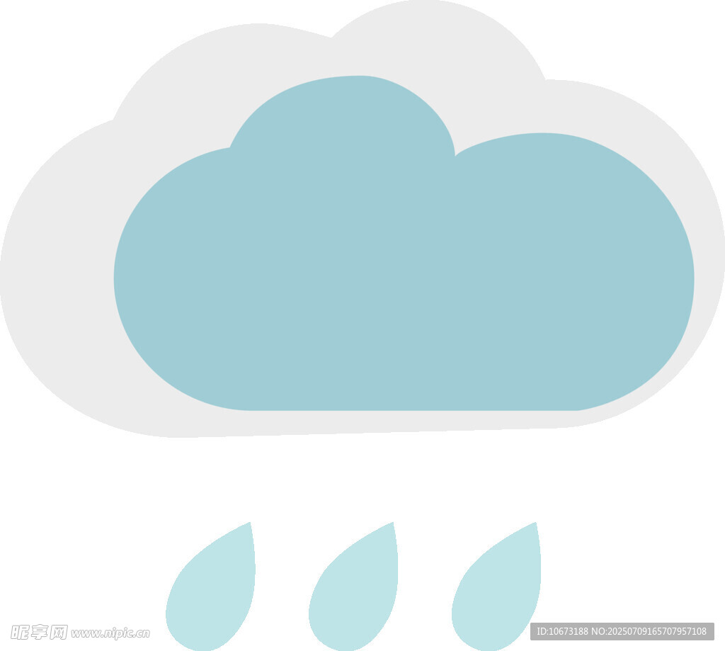 下雨图标
