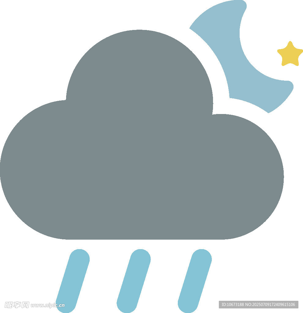 雨夜图标