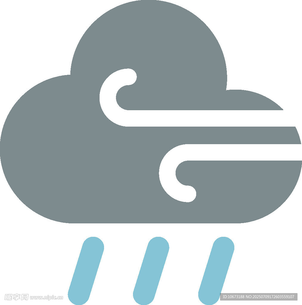 风雨天气图标