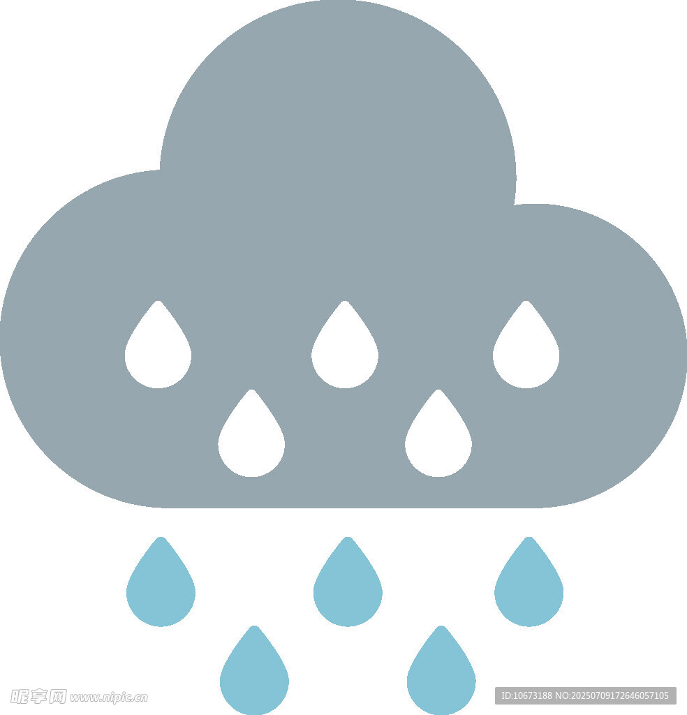 下雨图标
