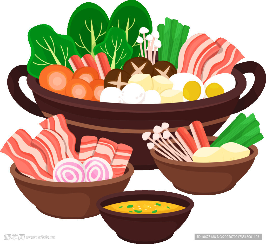丰盛火锅食材大集合