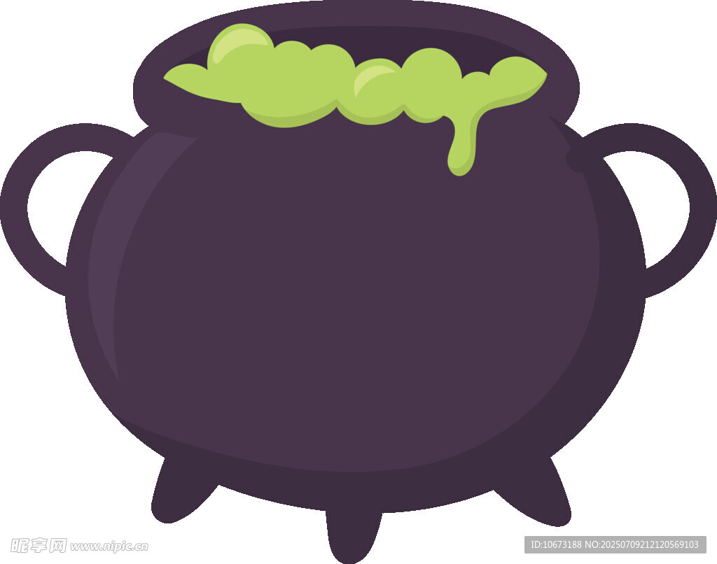 魔法黑锅冒绿泡