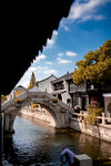 平湖江南水乡石桥古建筑美景