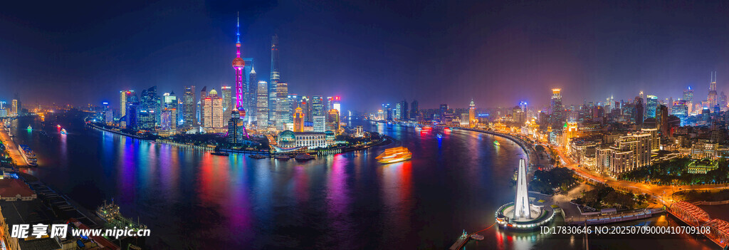 上海外滩璀璨夜景