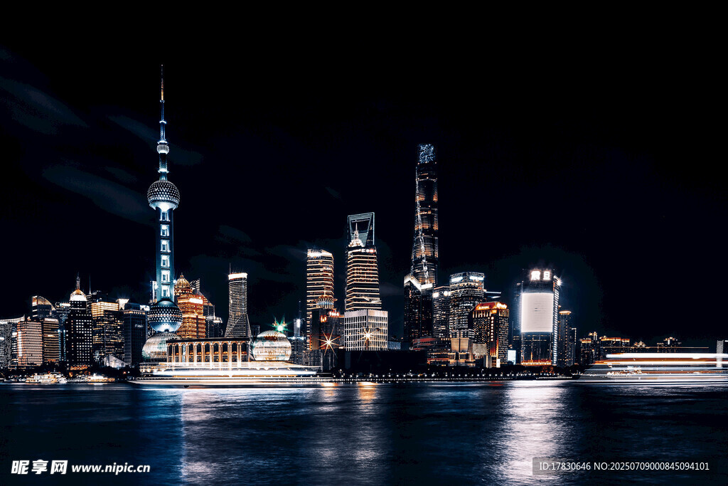 上海外滩璀璨夜景