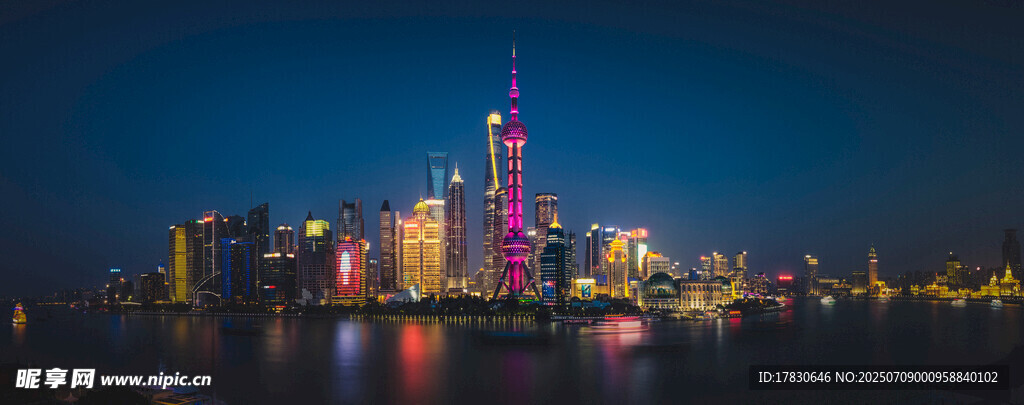 上海外滩璀璨夜景
