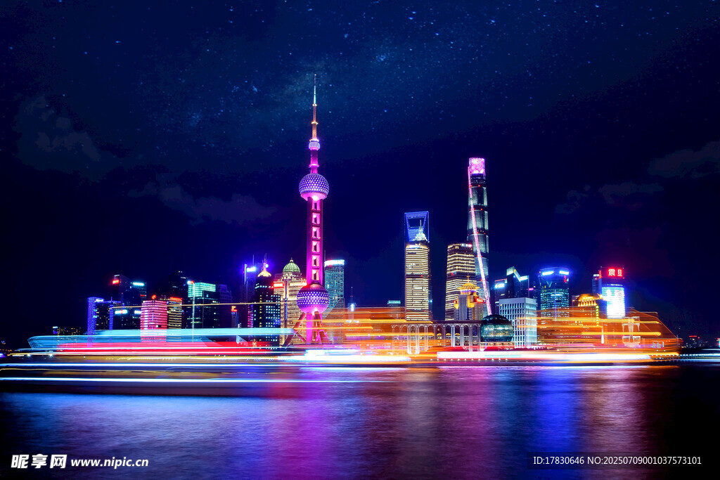 上海外滩璀璨夜景