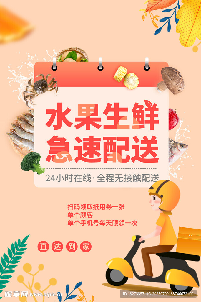 生鲜海报