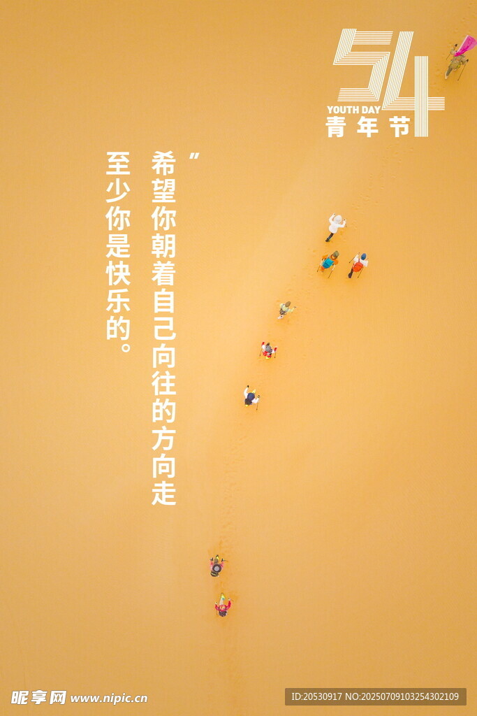 五四精神海报