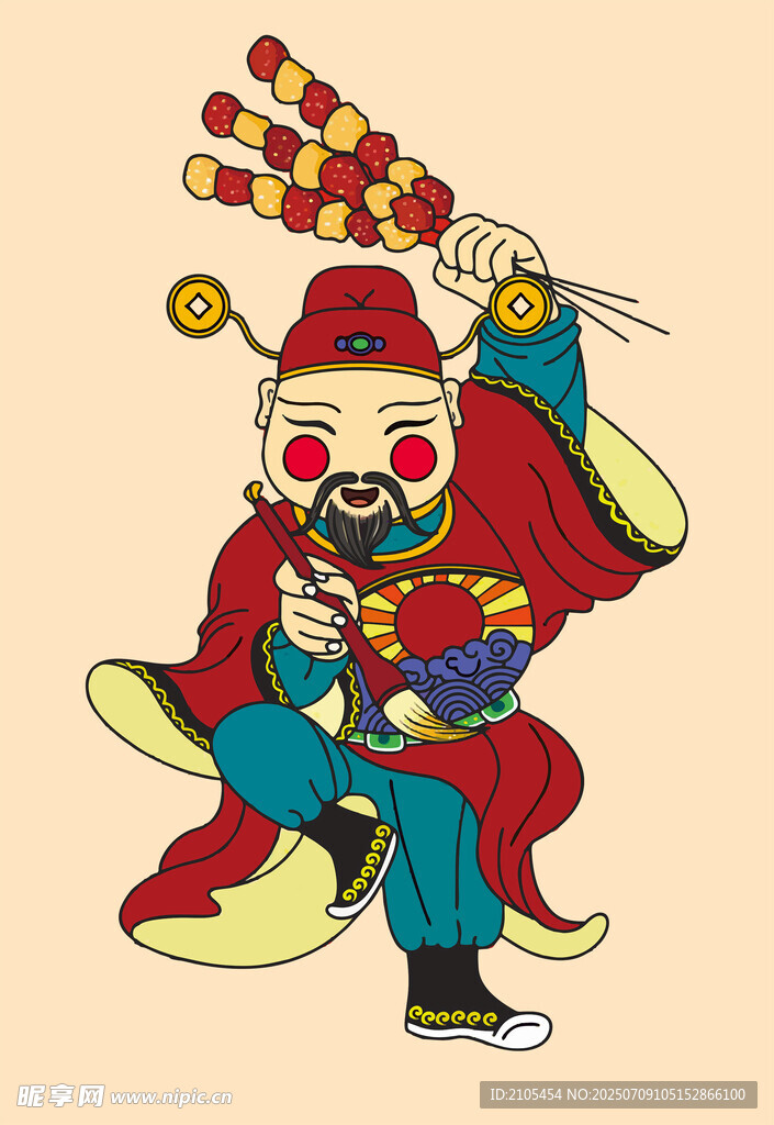 烧烤人物形象