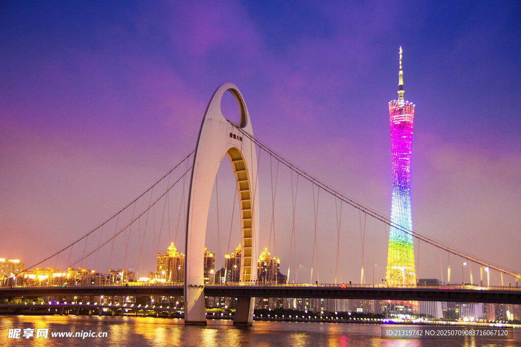 广州璀璨夜景