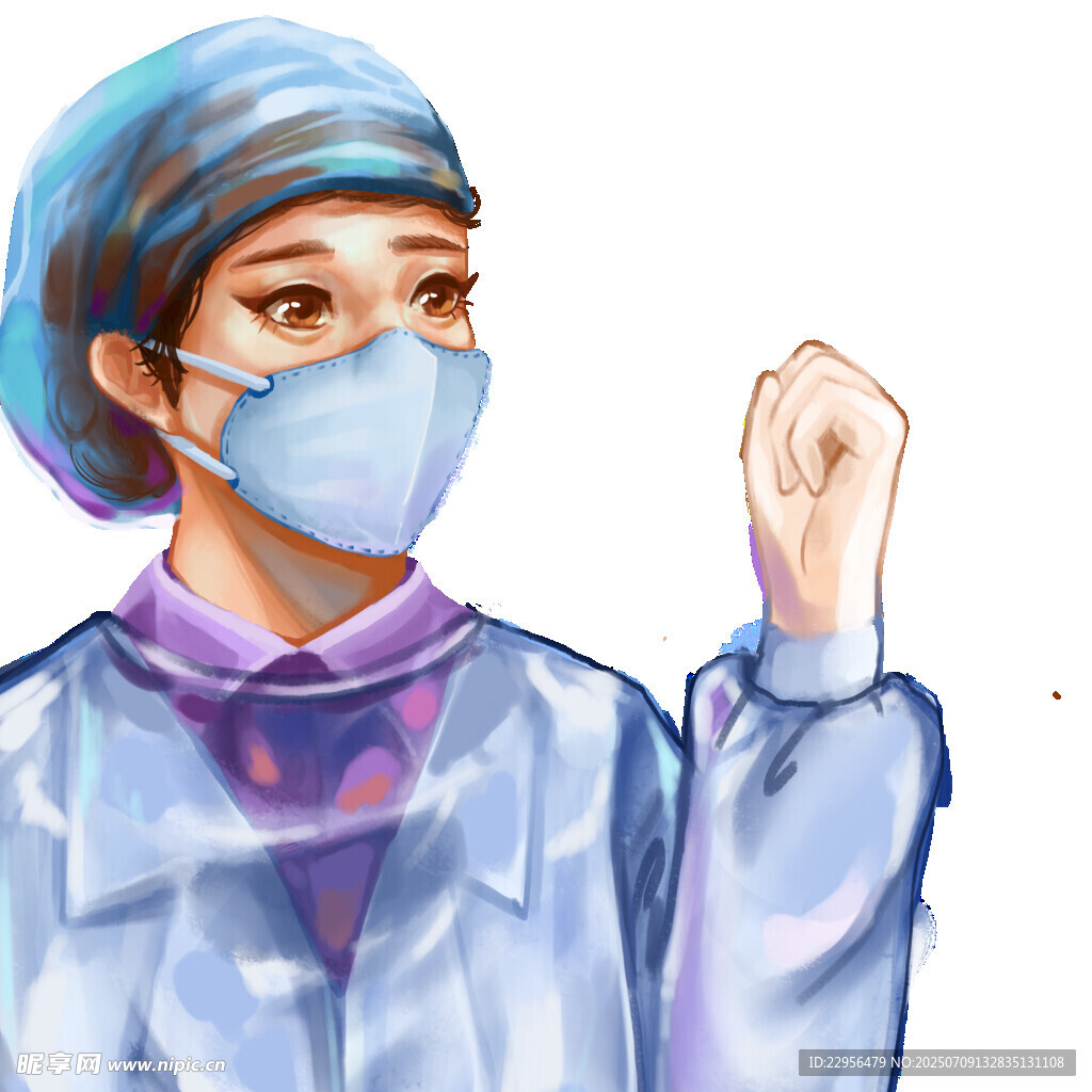 医护人员加油