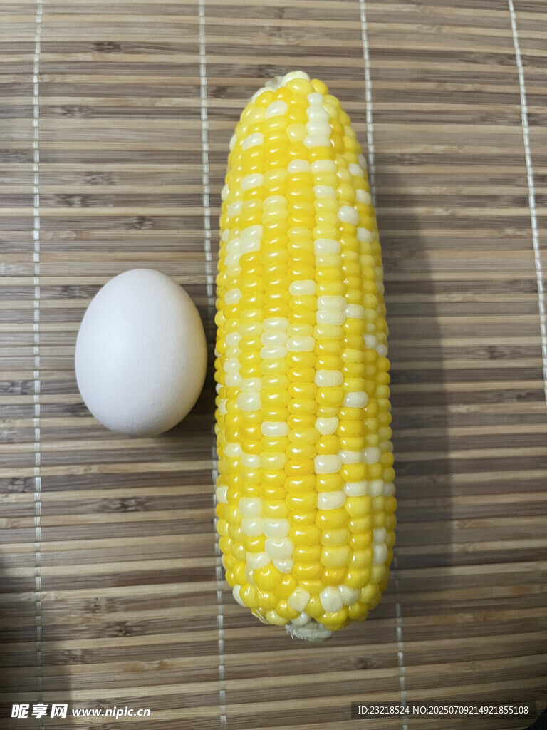 鸡蛋 玉米