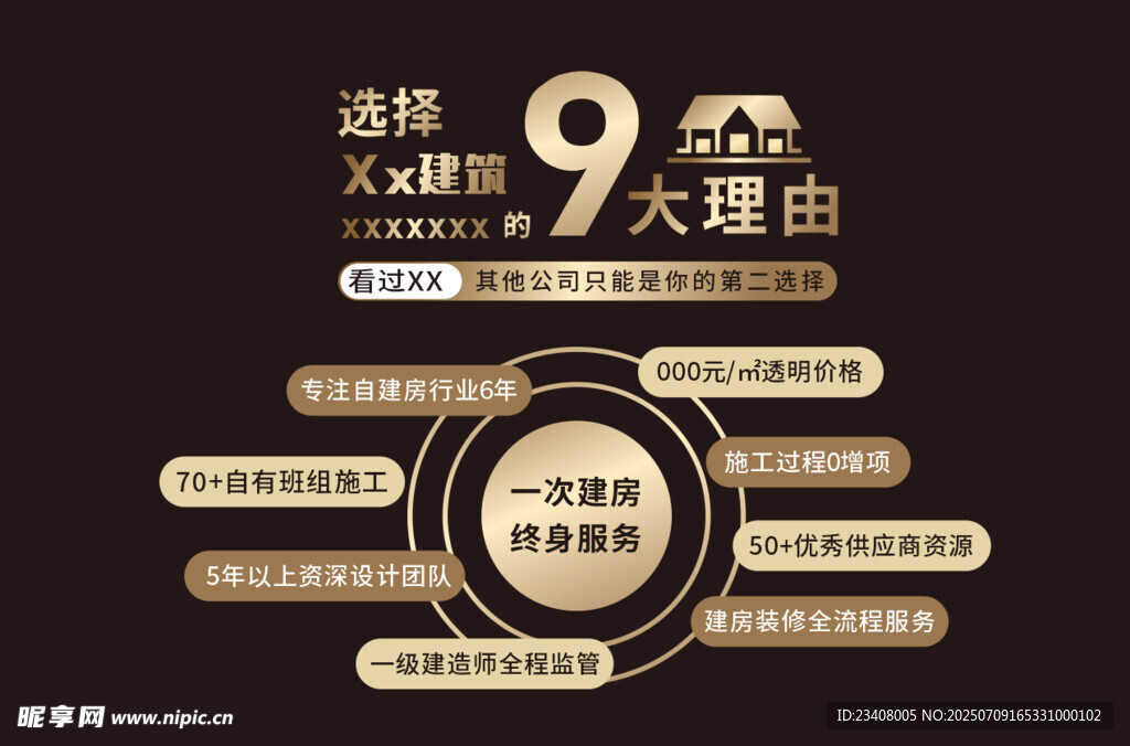 建筑背景墙形象墙