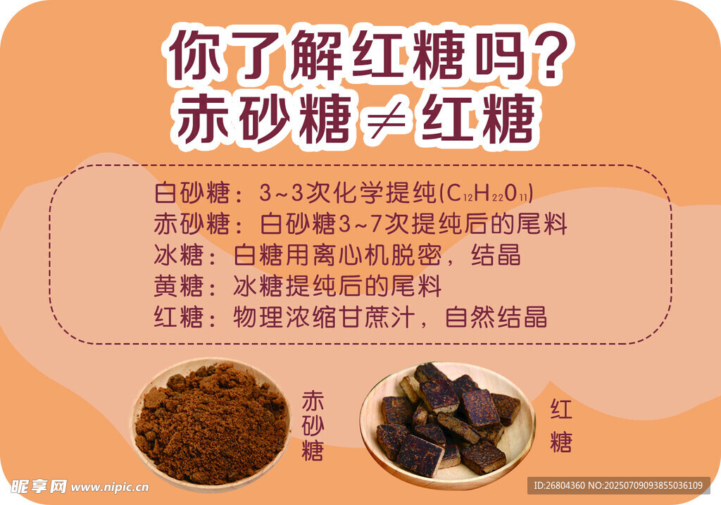 了解红糖 赤砂糖与红糖知识