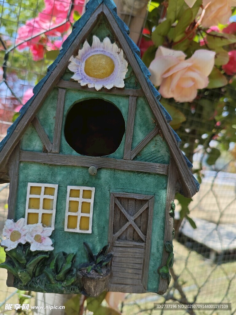 木质小鸟屋
