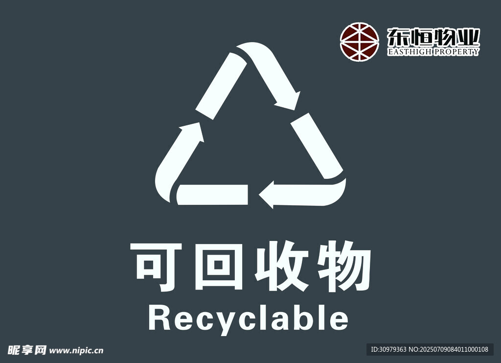 可回收垃圾标识