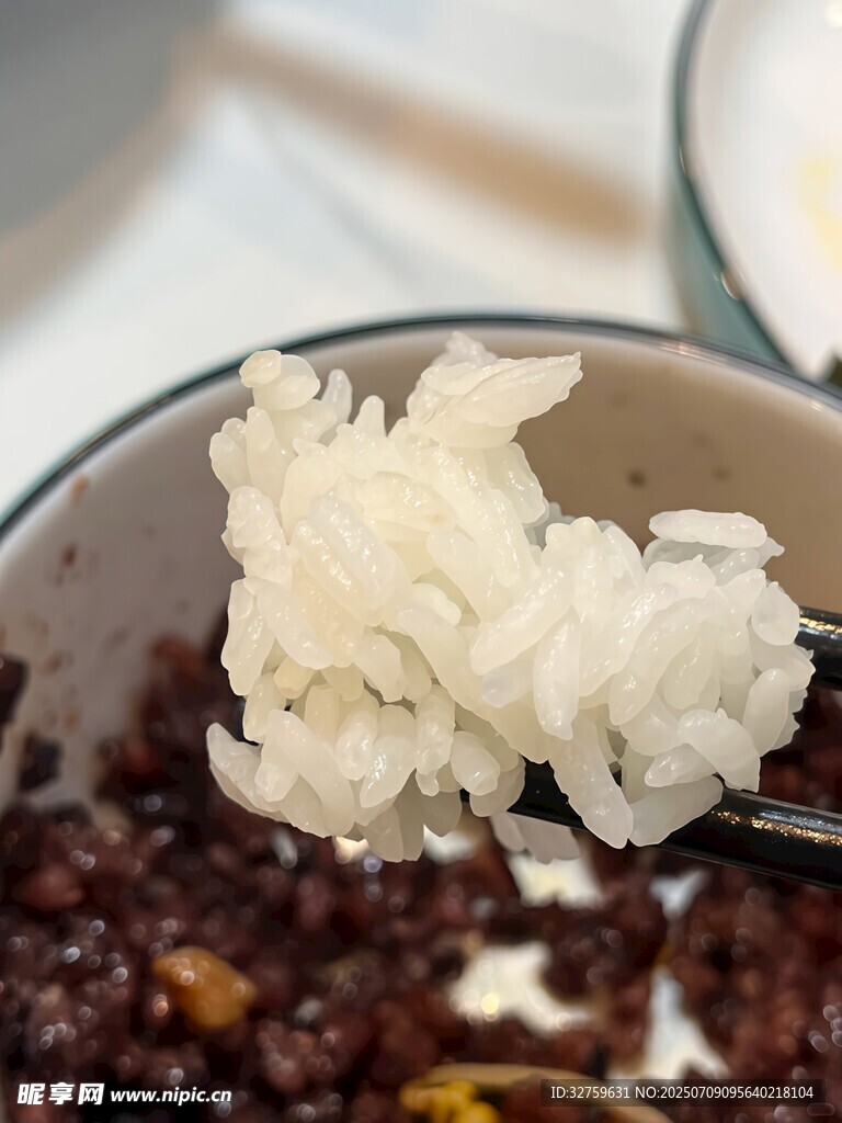 红豆配米饭